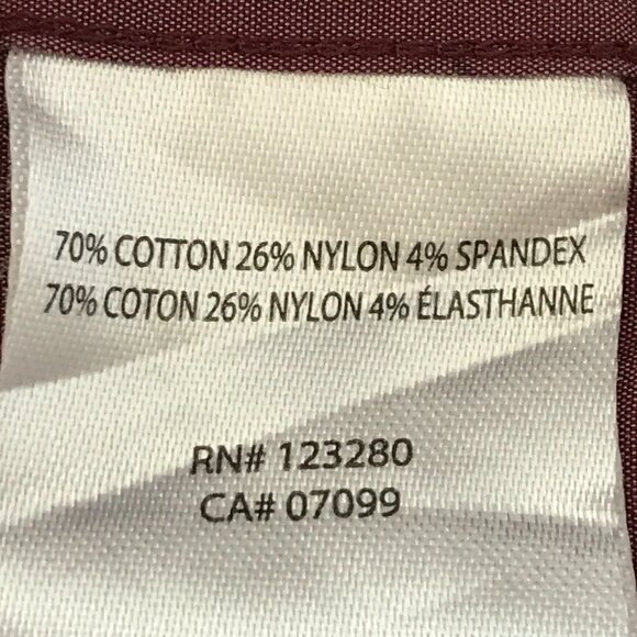 Travis Mathew Shirt Men XXL Purple Geometric Button Up Pocket Short Sleeve 17435 - Picture 11 of 13